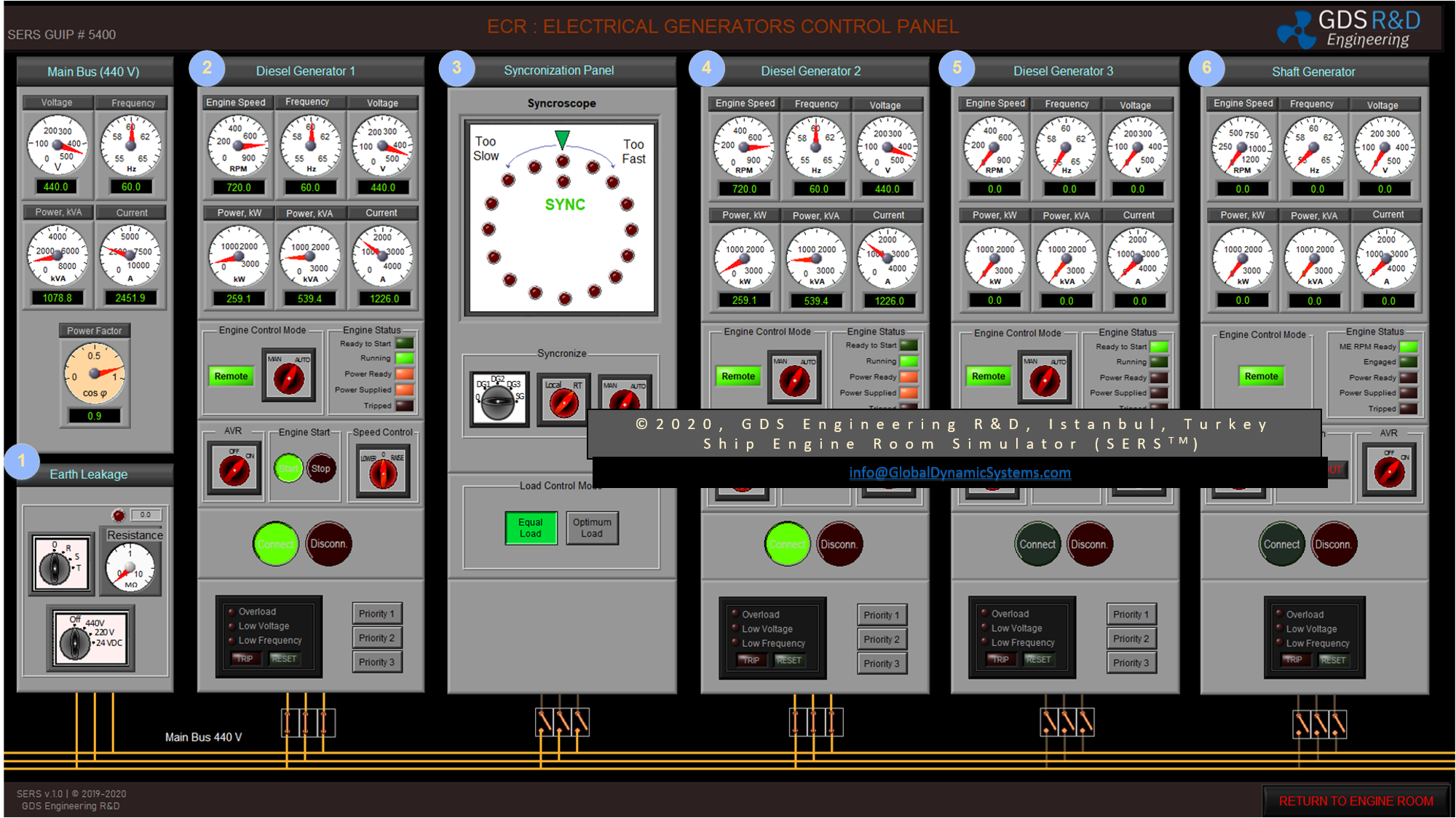 Ship Electrical Systems Simulator (Ship ESS™)