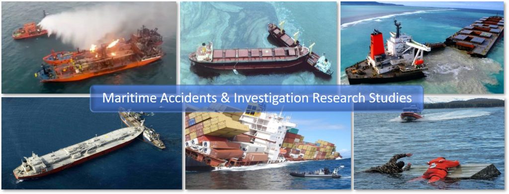 Prevention of Maritime Accidents. Maritime Studies. Man Overboard. Denize Adam Düşmesi. Maritime Accident Investigation Reports. Maritime Research. IMO GISIS. Database. Veritabanı Oluşturulması. EU Project. TUBITAK. ITU Maritime Faculty. İTÜ Denizcilik Fakültesi. Maritime Accident Investigation, Casualty Investigation Code, Man Over Board (MOB), Lessons Learned, Database, Data Format, Report Forms. Root Cause Analysis. Root Cause Flow Charts. Collision Accidents. Analysis and assessment of ship collision accidents using Fault Tree and Multiple Correspondence Analysis. MCA. , Fault tree method, Multiple correspondence analysis, Collision Regulation, CollReg. Human Error. The results represent the cause statistics of the ship-to-ship collision accidents that occurred in the last 43 years. Considering the collision accident reports data, our results show %94,7 of collision accidents are related to human error.