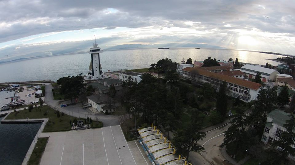 A View of ITU Maritime Faculty Campus, Tuzla, Istanbul. Aerial View Photo by Dr Ismail Cicek captured using Phantom DGI Pro.