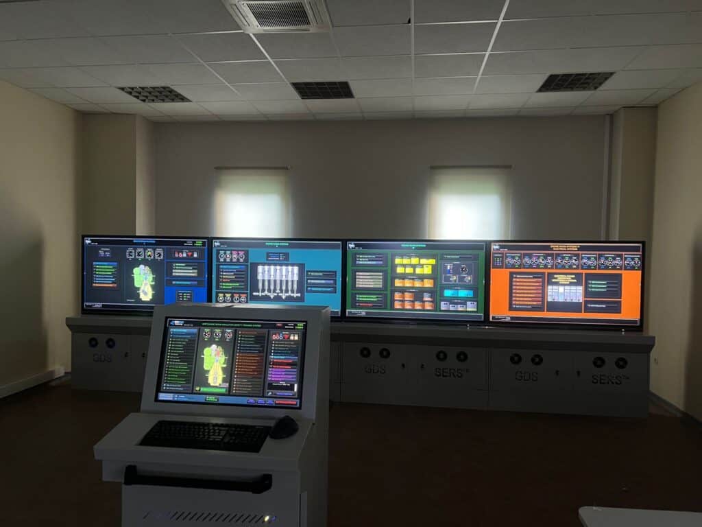 Ship Engine Room Simulator Team System (SERS™4Team) @ Recep Tayyip Erdogan University Trainer Training